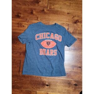 NFL Team Apparel Boys Chicago Bears Logo Football T Shirt Size M